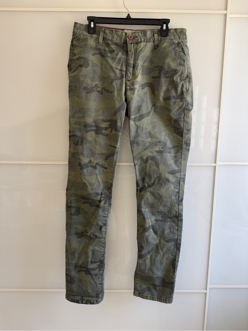 Men's Five Four Camouflage Green Casual Pants